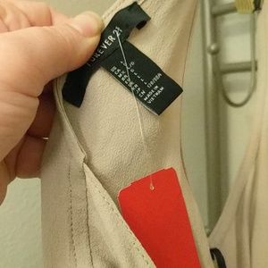 Forever 21 Pants - NWT Sleeveless Tan Romper Forever 21 Pants - NWT Sleeveless Tan Romper